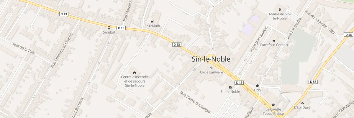 Plan du 57 Rue de Douai à Sin-le-Noble