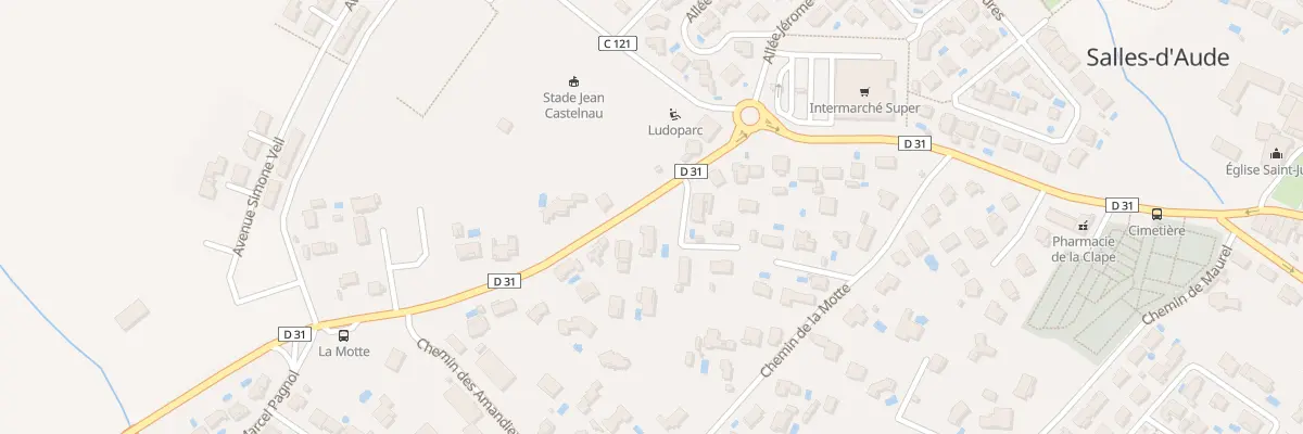 Plan du 43 Av de Coursan à Salles-d’Aude