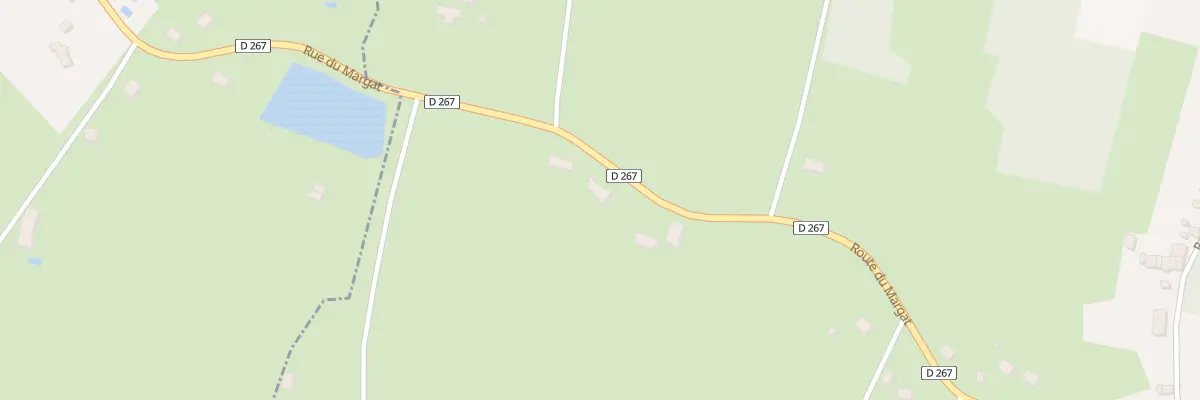 Plan du 573 Rte du Margat à Parigny-les-Vaux