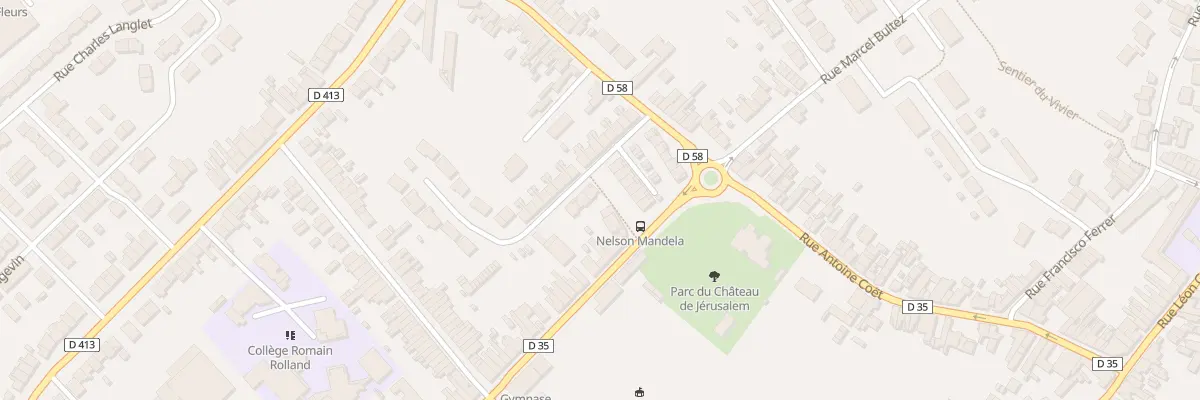Plan du 13 Rue du Calvaire à Waziers