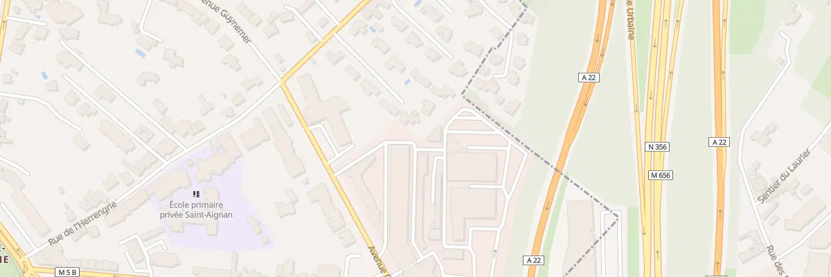 Plan du 87 Av Guynemer à Marcq-en-Barœul