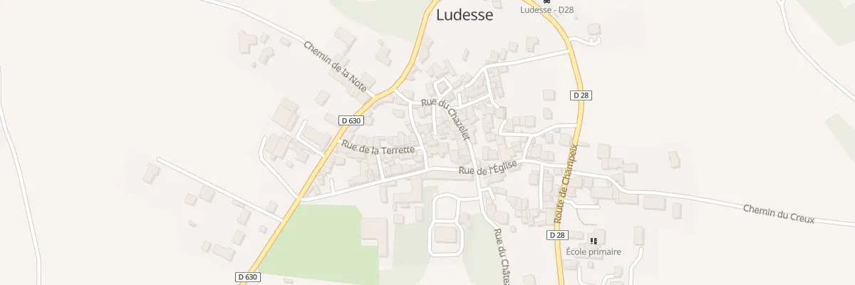Plan du 2 Rue de la Côte Pilon à Ludesse