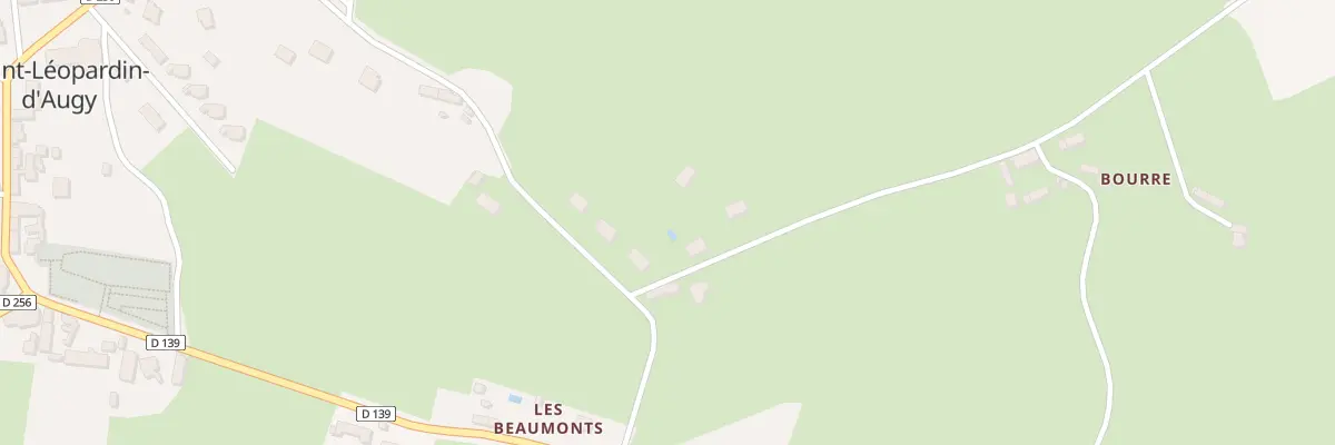 Plan du 5243 Les Bonnins à Saint-Léopardin-d’Augy
