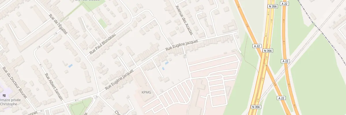 Plan du 78 Rue Eugène Jacquet à Marcq-en-Barœul