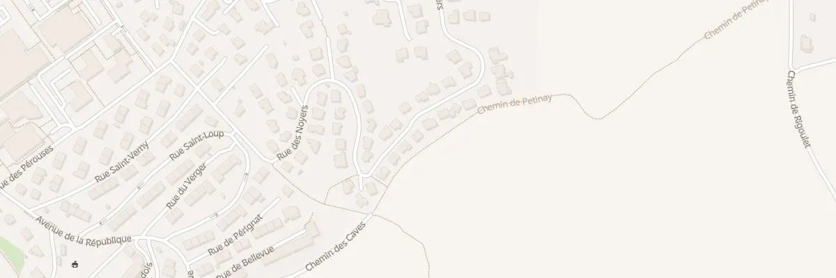 Plan du 36 Rue des Noyers à Romagnat