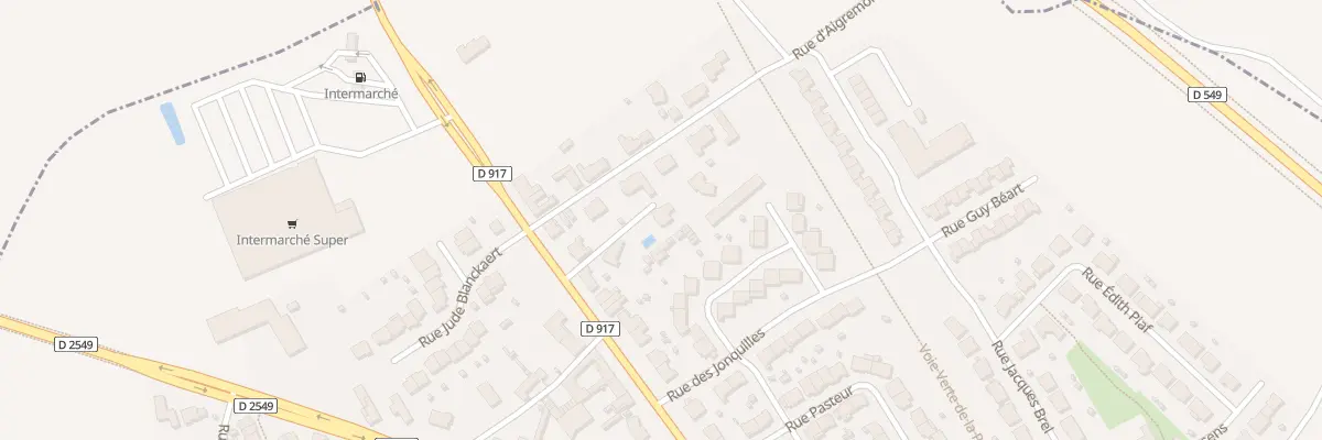 Plan du 249B Rue Nationale à Pont-à-Marcq