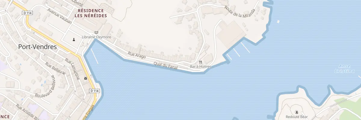 Plan du 33 Rue Arago à Port-Vendres