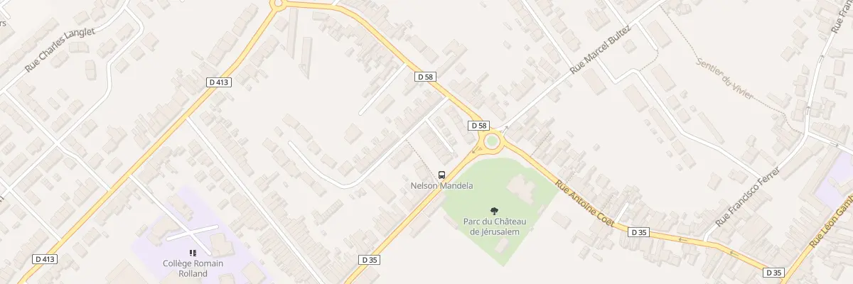 Plan du 11 Rue du Calvaire à Waziers