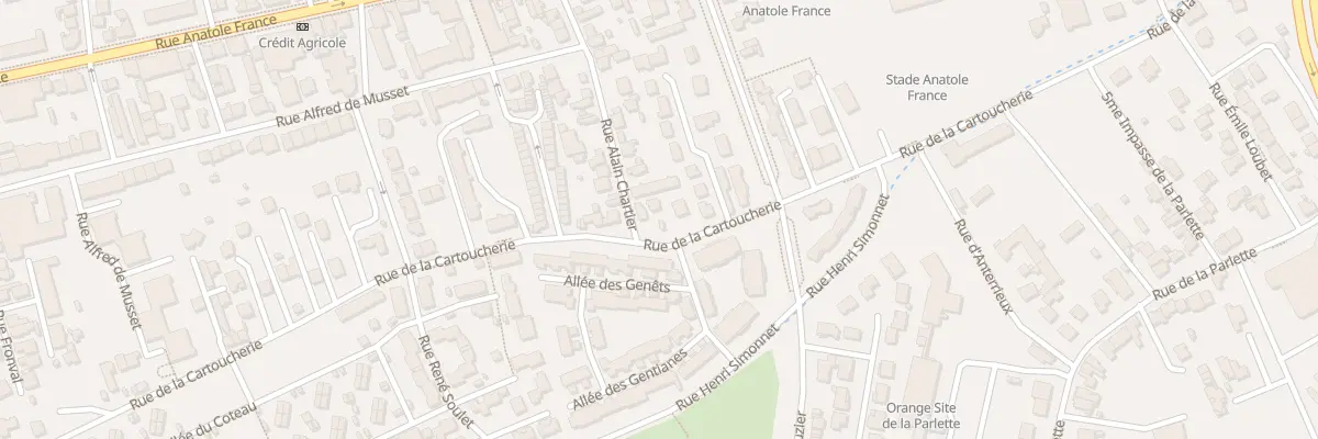 Plan du 127 Rue de la Cartoucherie à Clermont-Ferrand
