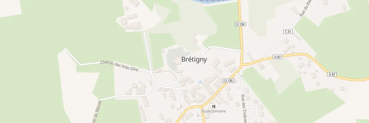 Plan du 5 Rue Boulangère à Brétigny