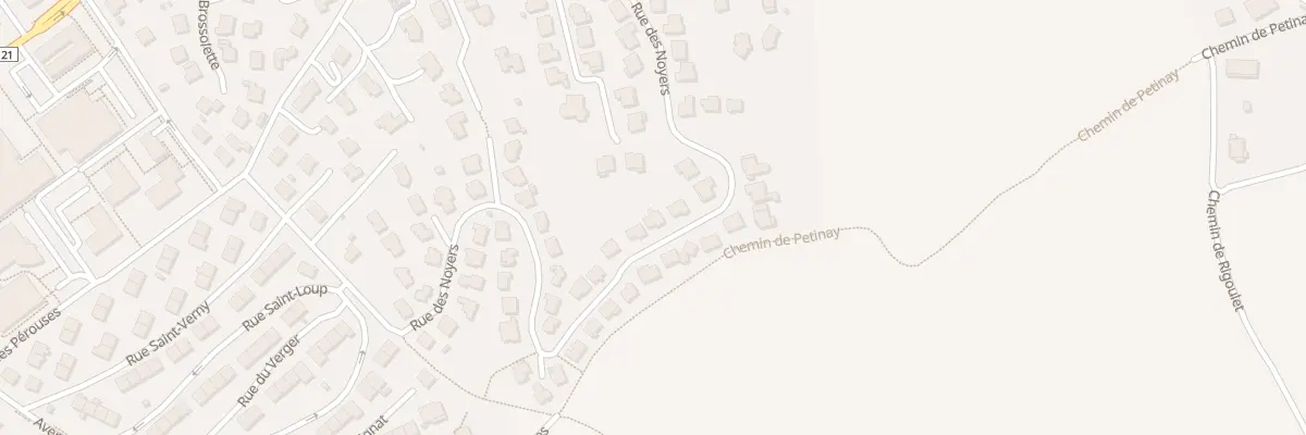 Plan du 57 Rue des Noyers à Romagnat