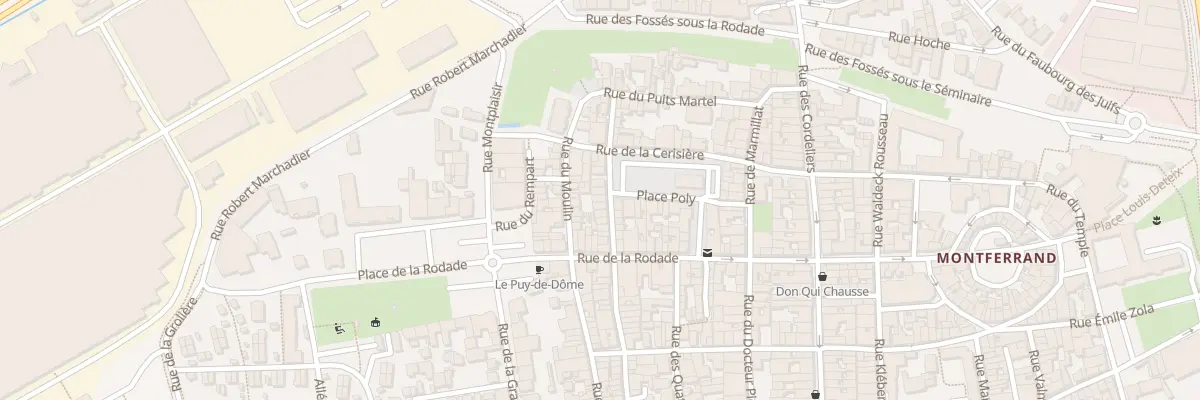 Plan du 13 Rue d’Aline à Clermont-Ferrand