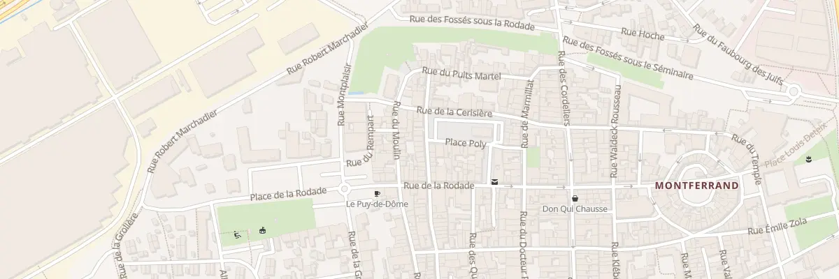 Plan du 15 Rue d’Aline à Clermont-Ferrand
