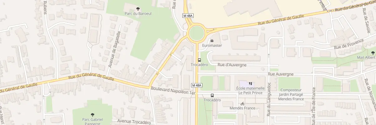 Plan du 31 Av Marc Sangnier à Mons-en-Barœul