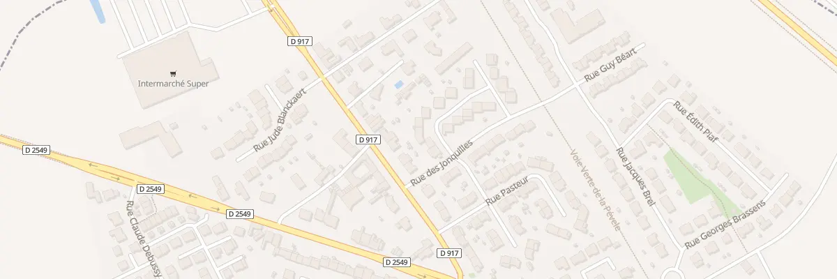Plan du 39 Rue des Jonquilles à Pont-à-Marcq