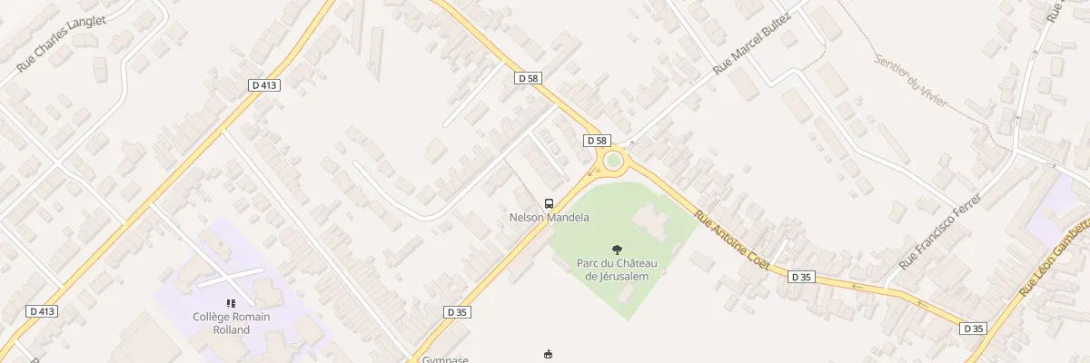Plan du 8 Rue du Calvaire à Waziers