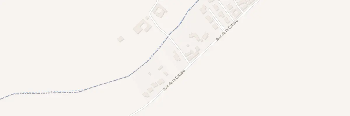 Plan du 739 Rue de la Catoire à Faumont