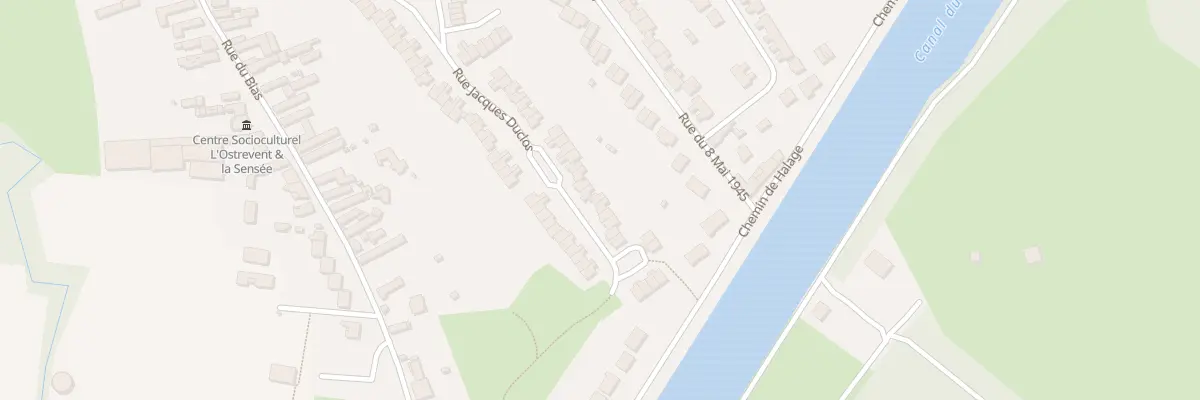 Plan du 39 Rue Jacques Duclos à Arleux