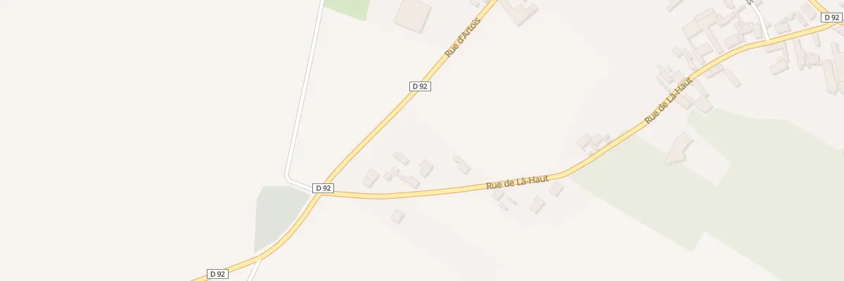 Plan du 26 Rue de la Haut à Flesquières