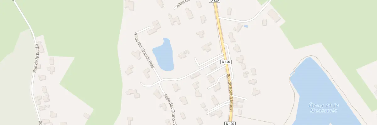 Plan du 565 Rue de Pont A Marcq à Mérignies