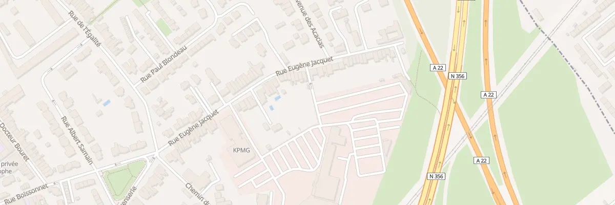 Plan du 86 Rue Eugène Jacquet à Marcq-en-Barœul