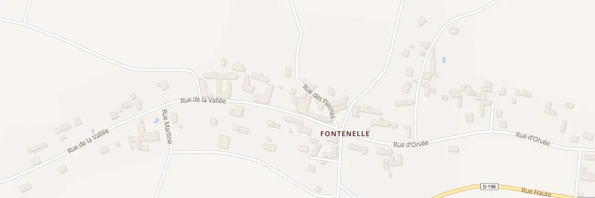 Plan du 4 Rue de la Vallée à Lixy
