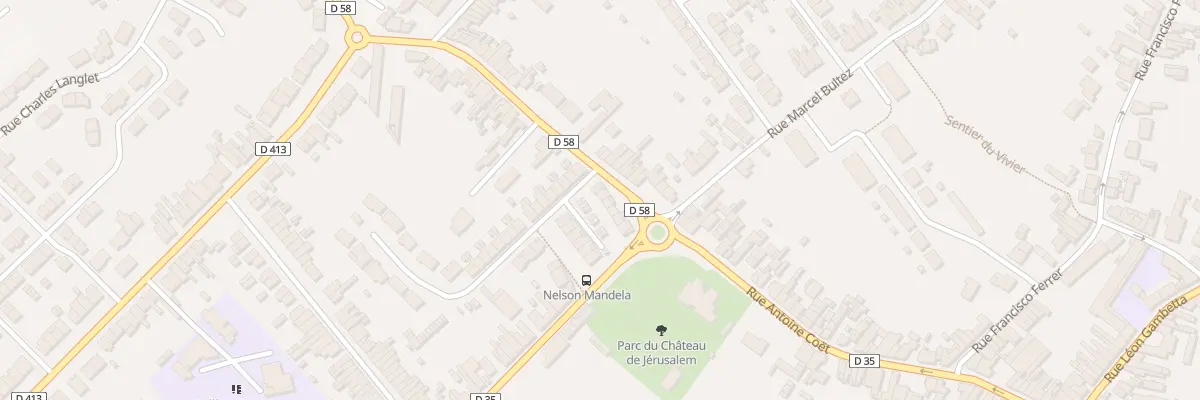 Plan du 5 Rue du Calvaire à Waziers