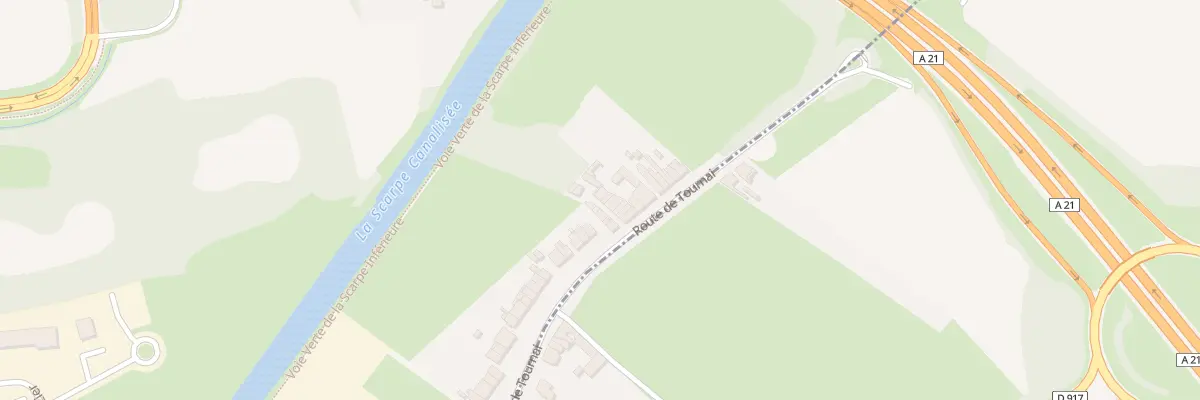 Plan du 2395E Rte de Tournai à Douai