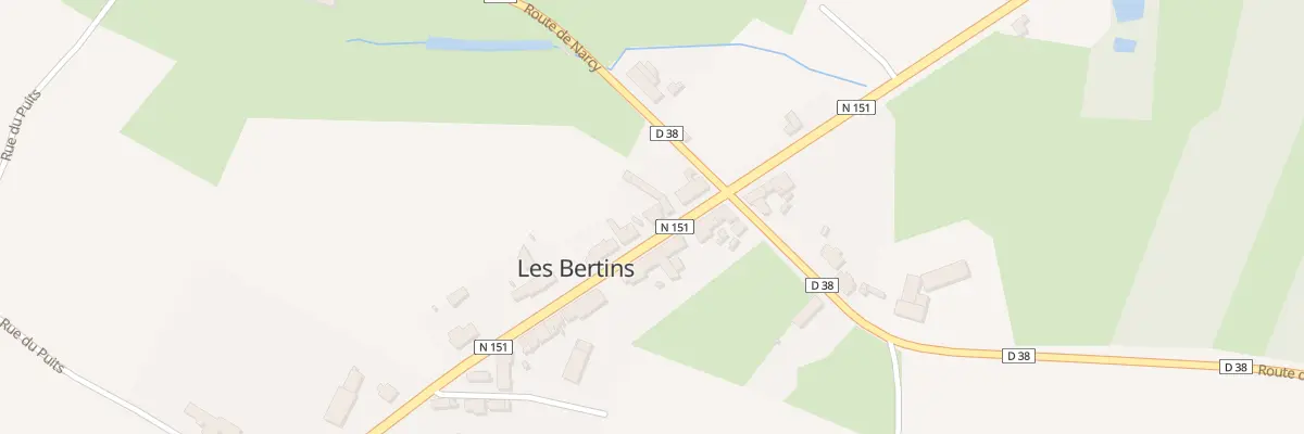 Plan du 21 Grande Rue des Bertins à Narcy