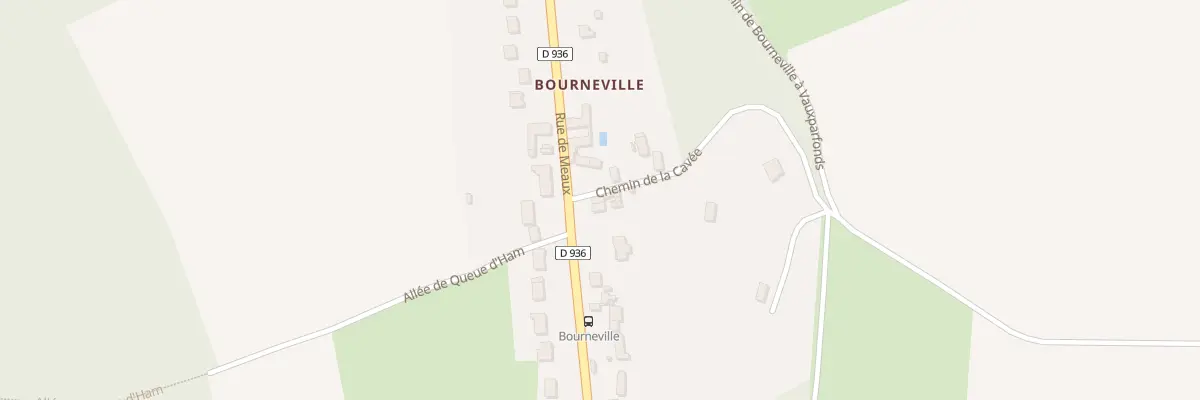 Plan du 2 Che de la Cavée à Marolles