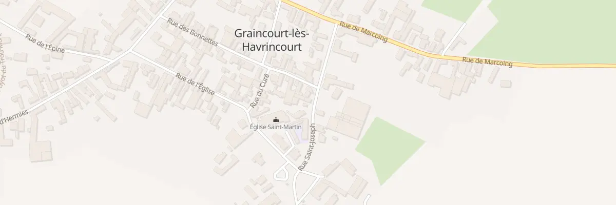 Plan du 5 Rue Saint Joseph à Graincourt-lès-Havrincourt