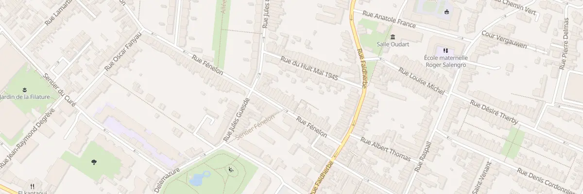Plan du 42 Rue Fenelon Hellemmes à Lille