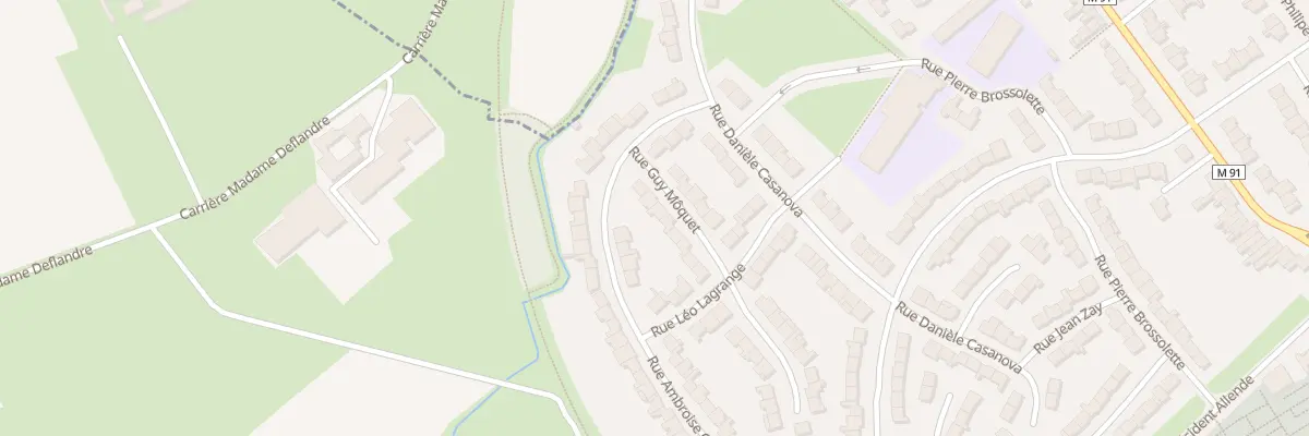 Plan du 6 Rue Guy Moquet à Roncq