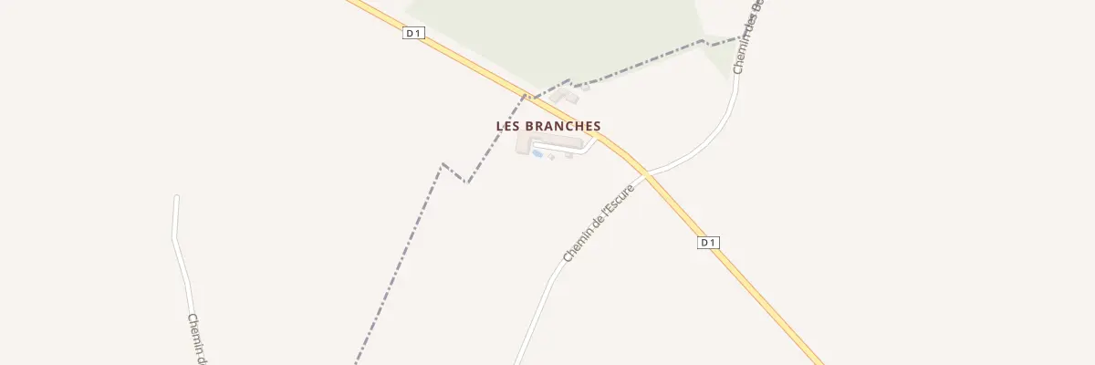 Plan du 5158 Les Branches à Tronget