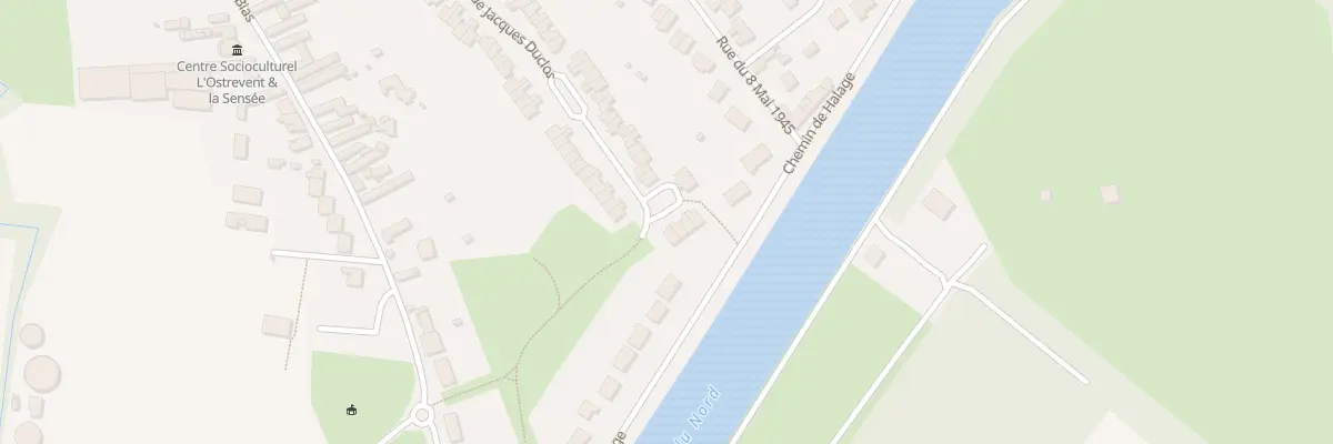 Plan du 61 Rue Jacques Duclos à Arleux