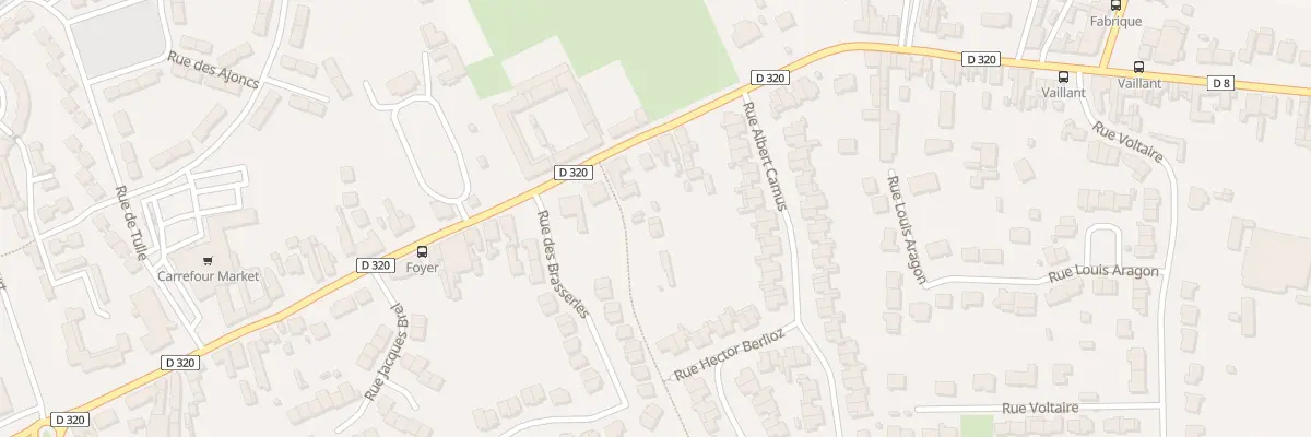 Plan du 447 Rue Jean Jaurès à Roost-Warendin