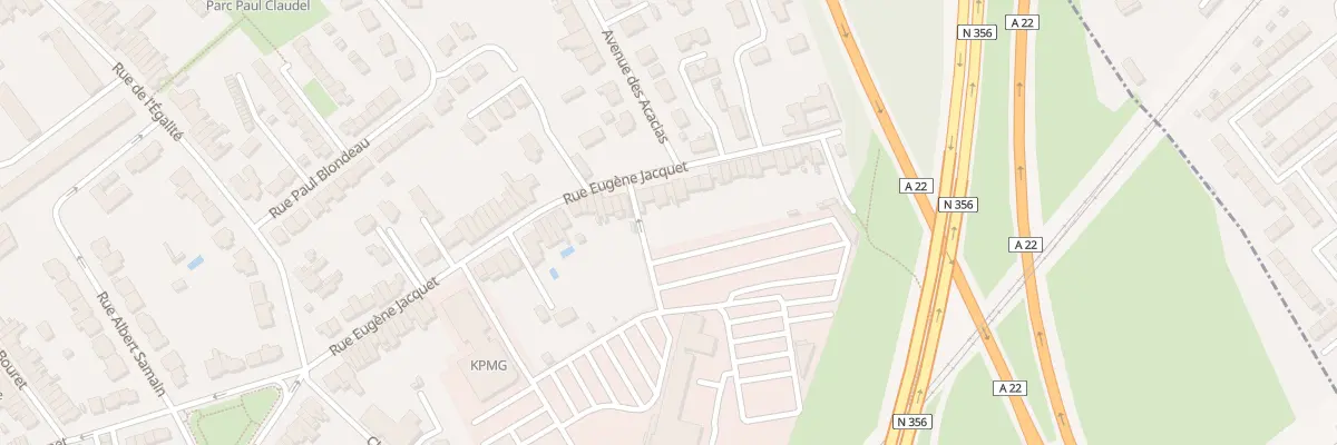 Plan du 94 Rue Eugène Jacquet à Marcq-en-Barœul