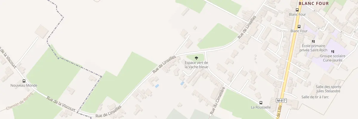 Plan du 39 Rue de Linselles à Roncq