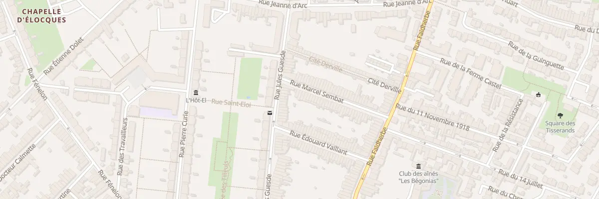 Plan du 51 Rue Marcel Sembat Hellemmes à Lille