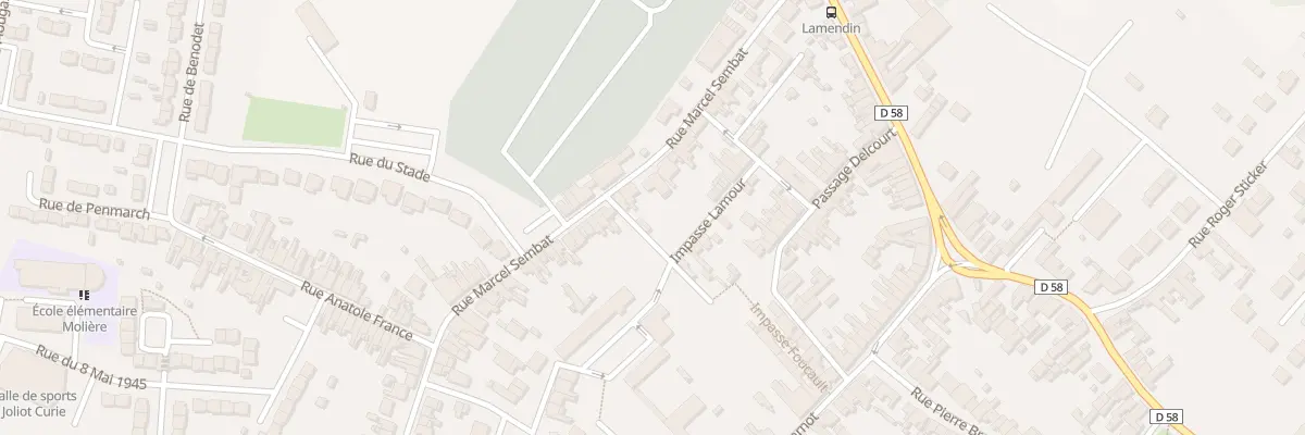 Plan du 354 Rue Marcel Sembat à Sin-le-Noble