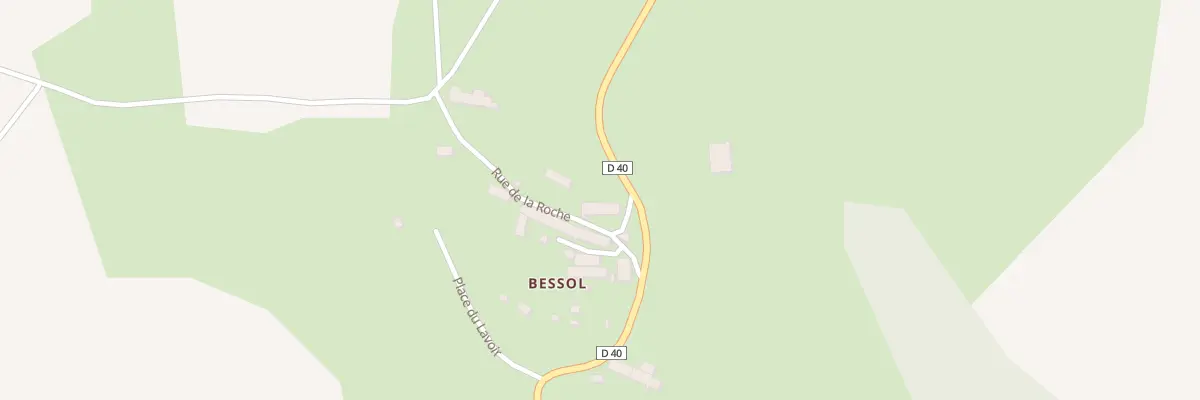 Plan du 103 Bessol à Alleuze