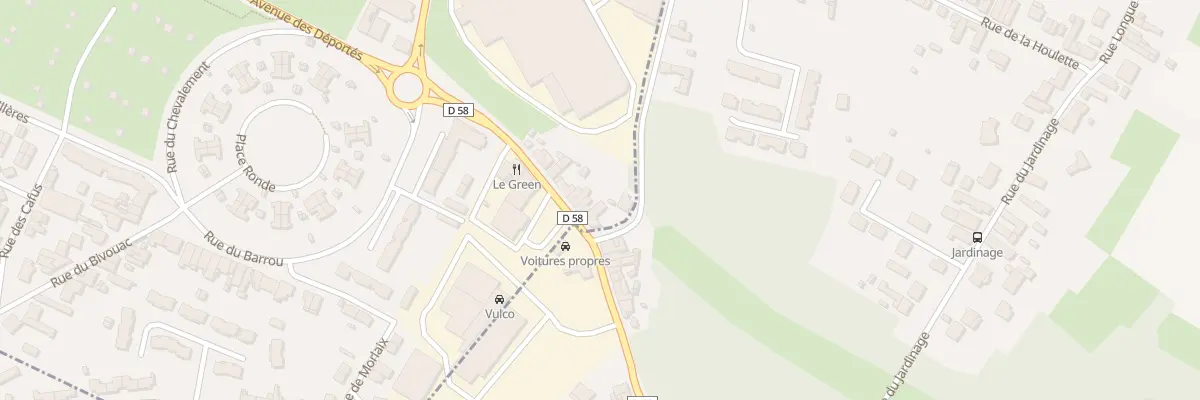 Plan du 207 Rue Célestin Dubois à Waziers