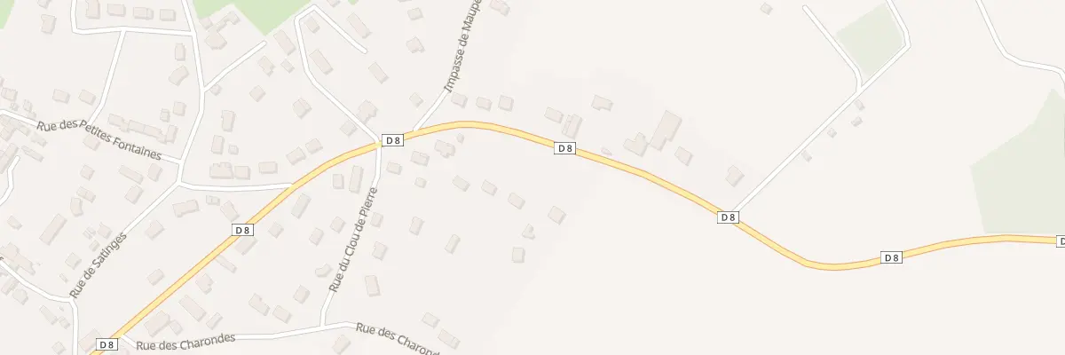 Plan du 1166 Rue du Doc Jean Pidoux à Pougues-les-Eaux