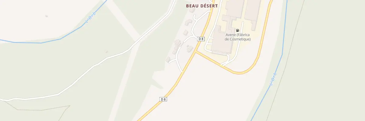 Plan du 5832 Beau Desert à Avène