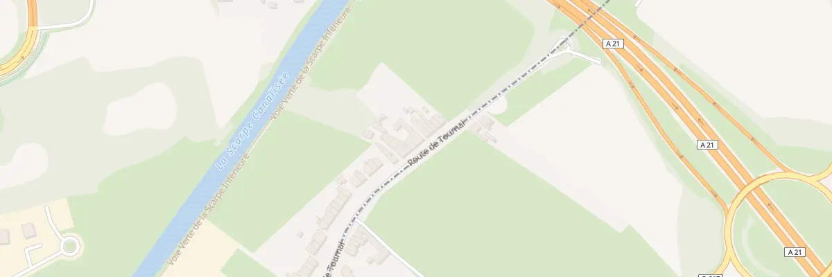 Plan du 2429 Rte de Tournai à Douai