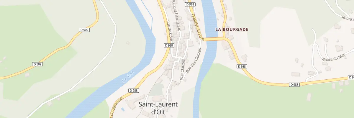 Plan du 6 Pl de l’Étoile à Saint-Laurent-d’Olt