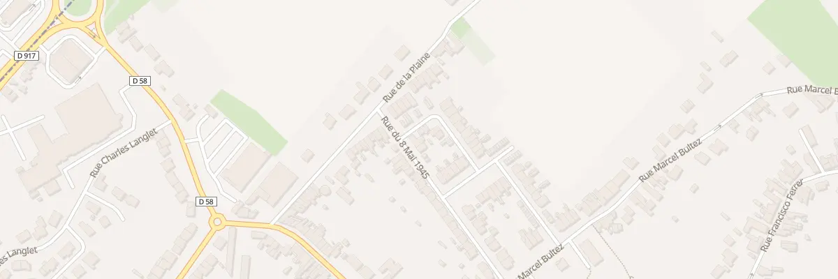 Plan du 16 Rue du Huit Mai 1945 à Waziers
