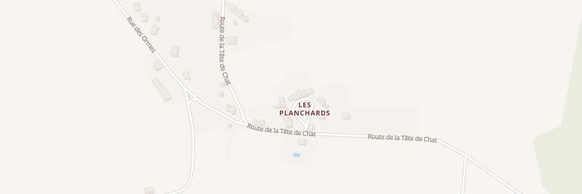 Plan des Planchards à Narcy