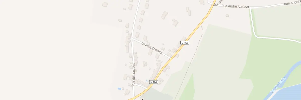 Plan du 3 Le Petit Chemin à Donzy