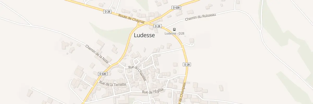 Plan du 12 Rue de Paris à Ludesse